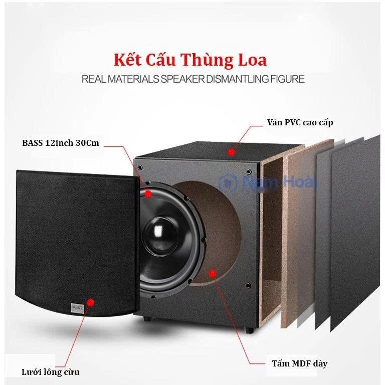 Loa siêu trầm, loa sub hơi bass 30.Loa trầm hơi công suất lơn đánh uy lực