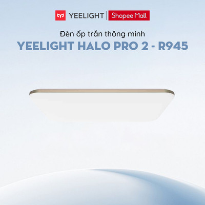 Đèn Ốp Trần Thông Minh Yeelight Halo Pro Gen 2 | Công suất 160W, Hắt Trần RGB 16 Triệu Màu