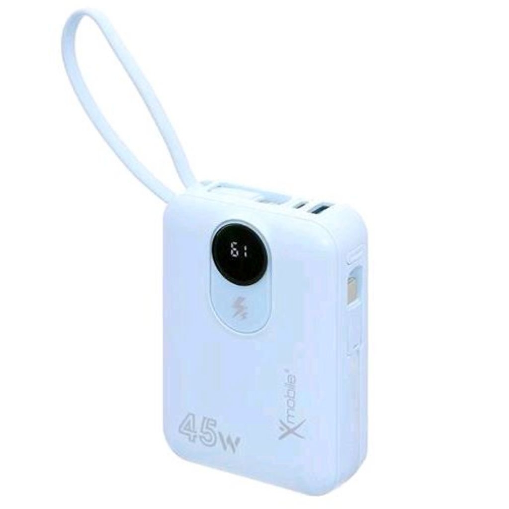 Pin sạc dự phòng siêu Nhanh 45W Xmobile 20000mAh kèm Cáp Lightning và Type C [Đã sử dụng còn mới 90%