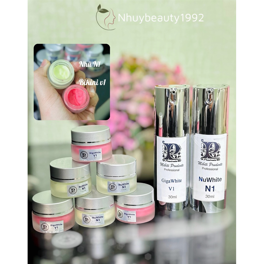 [Hàng Chiết Chuẩn Auth] Kem Nuwhite N1 L1a V1 H6 Mibiti Prudente