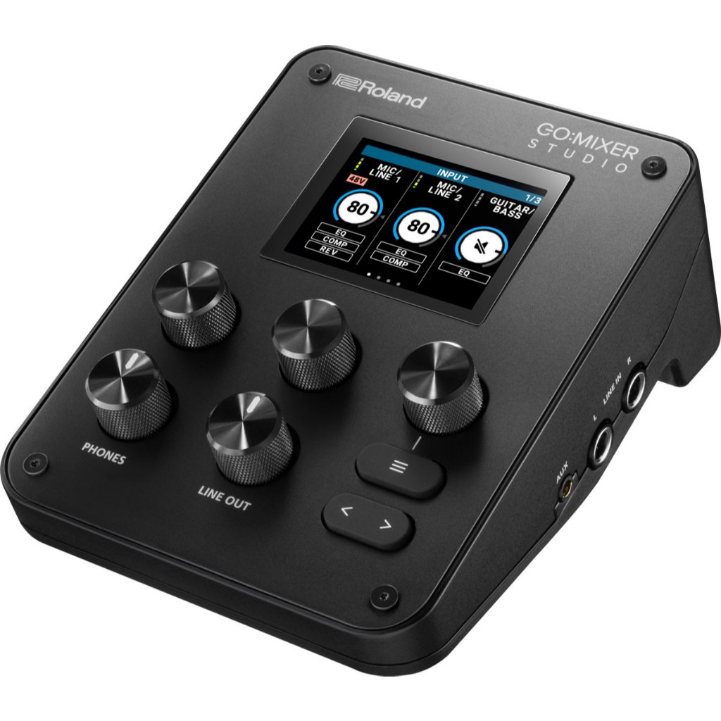 Box Live Roland GO MIXER STUDIO Sạc Livestream Trên Điện Thoại Chính Hãng Roland