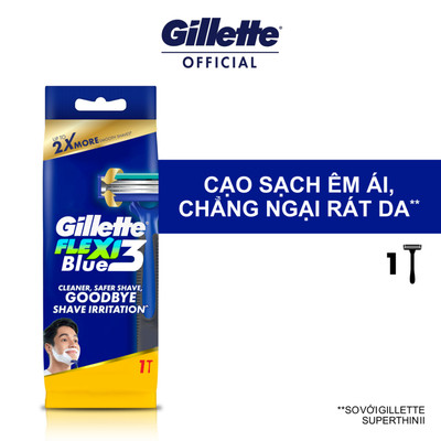 [HB Gift] Dao cạo Blue 3 FLexi