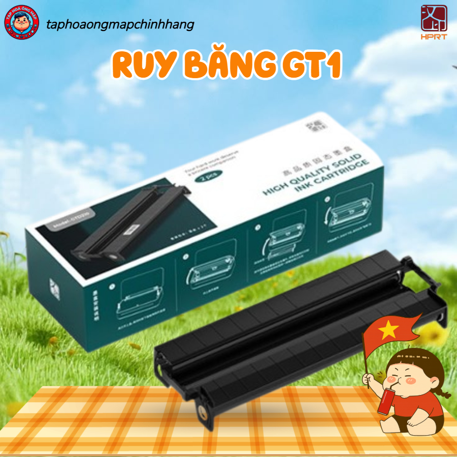 Ruy Băng Mực Than Hprt GT1 – Chất Lượng Cao, Độ Bền Vượt Trội