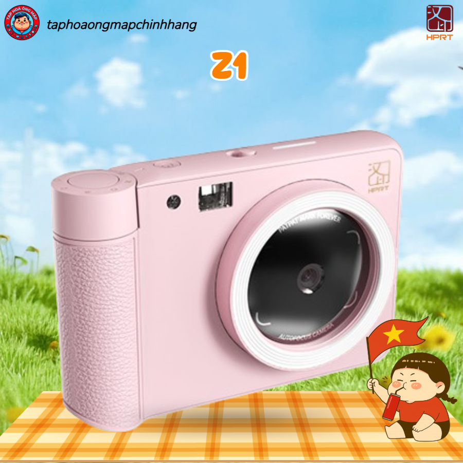 Máy Chụp Ảnh Lấy Liền Hprt Z1 – Chụp & In Ảnh Tức Thì, Nhiều Tính Năng Hiện Đại, BH 12 Tháng
