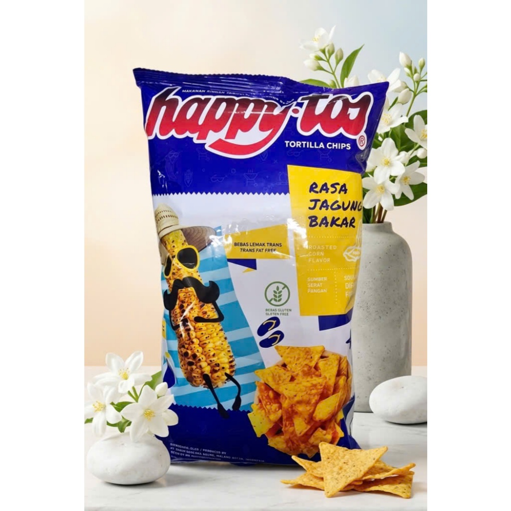 Snack bắp cao cấp Indonesia HAPPY TOS
