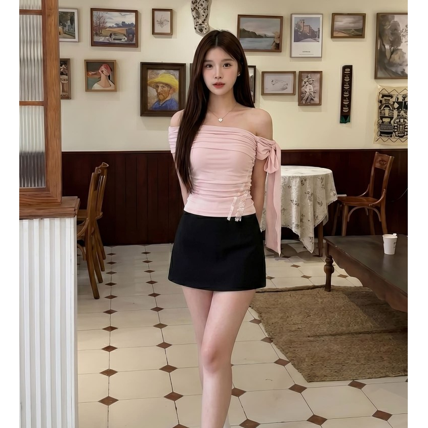 Chân váy chữ A dáng ngắn basic cạp cao hack dáng che khuyết điểm đi chơi đi cafe (kèm quà tặng) CV01 | BigBuy360 - bigbuy360.vn