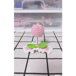 Kẹp tóc bằng len handmade
