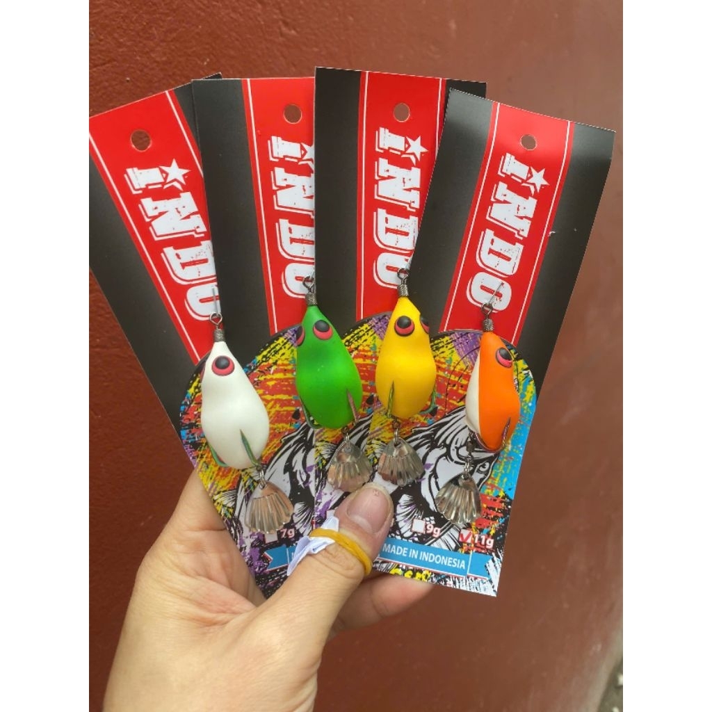 MỒI GIẢ CÂU LURE - NHÁI HƠI F1 INDO