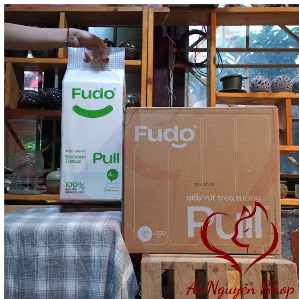 FUDO, KHĂN GIẤY TRE, TÚI GIẤY RÚT TREO TƯỜNG – FUDO, BAMBOO TISSUE PULL