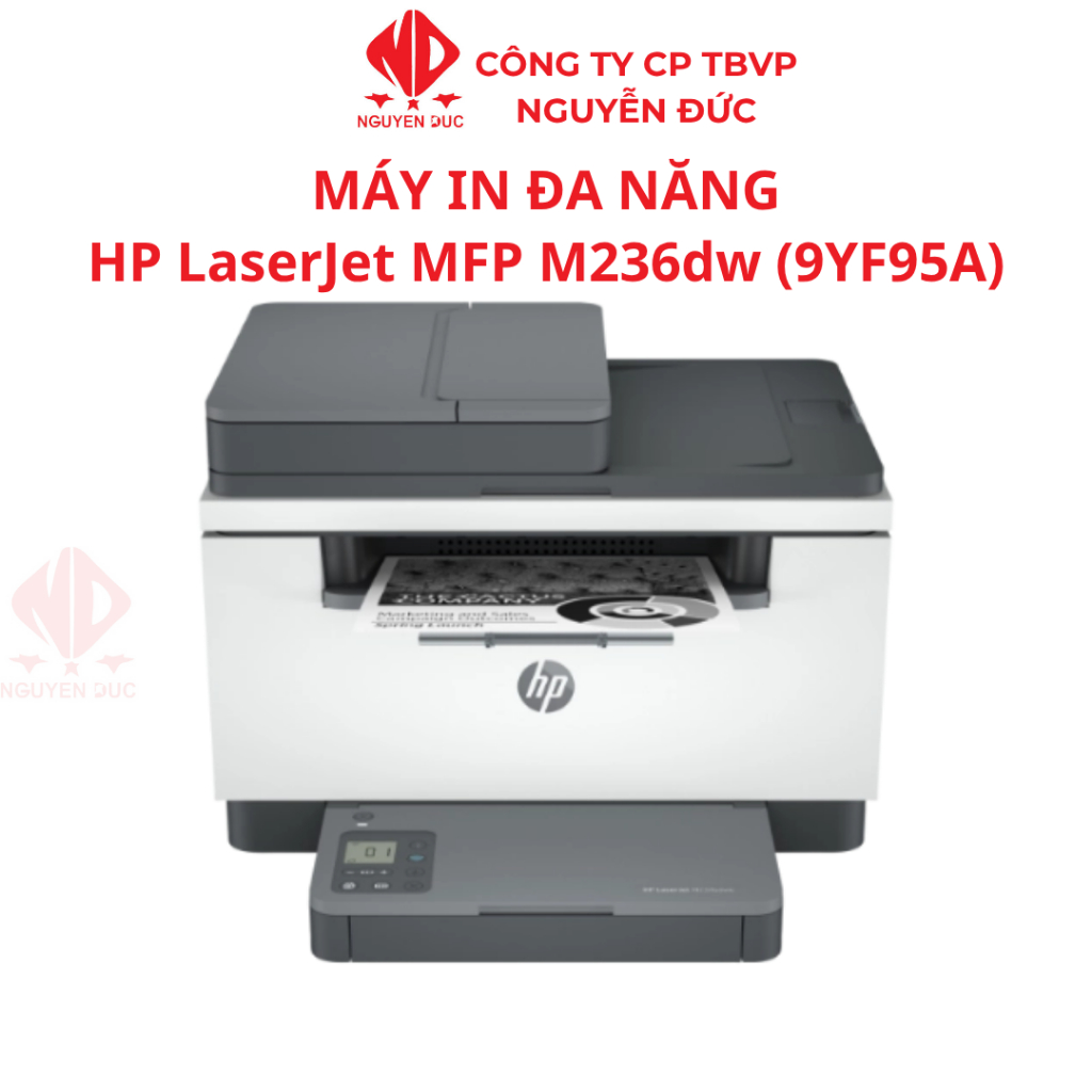 MÁY IN ĐA NĂNG HP LASERJET MFP 236DW (9YF95A)