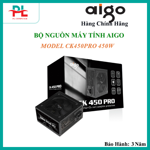 BỘ NGUỒN MÁY TÍNH AIGO MODEL CK450PRO . CK500PRO . CK550PRO . CK650PRO - Chính Hãng