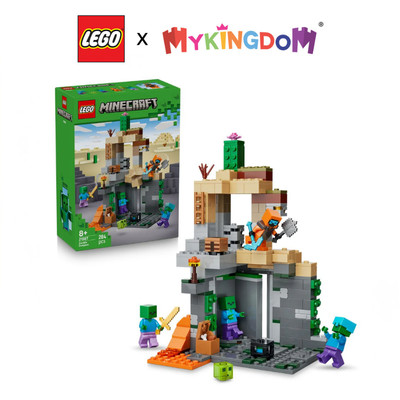 Đồ Chơi Lắp Ráp Ngục Zombie LEGO MINECRAFT 21587 (284 chi tiết)