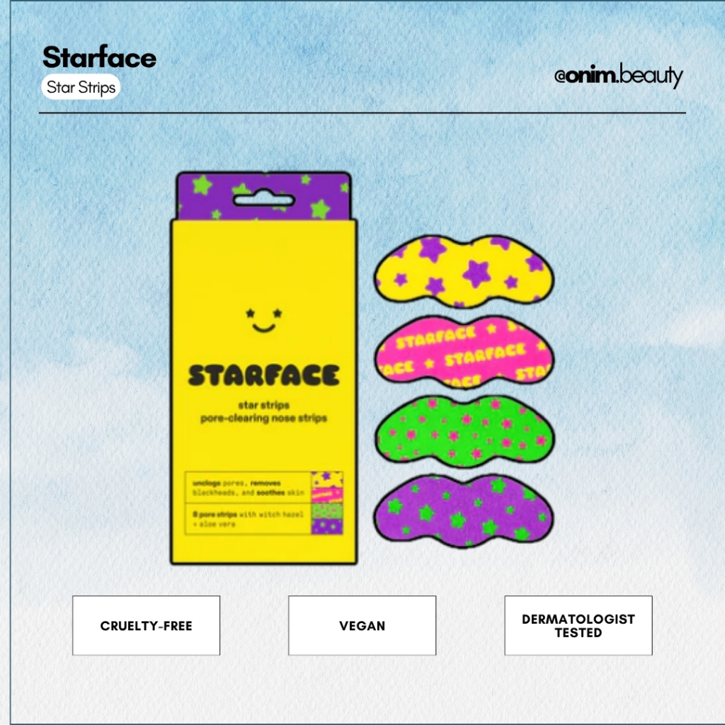 [𝐀𝐮𝐭𝐡-𝐁𝐢𝐥𝐥 𝐔𝐒] Miếng lột mụn đầu đen Starface Star Strips - ᴏᴍɪᴍ ʙᴇᴀᴜᴛʏ