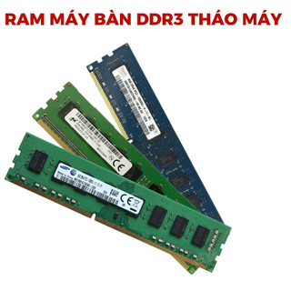 Ram máy bàn DDR3 tháo máy các hãng samsung, Sk hynix, Micron... 4G 8G bus 1333 1600