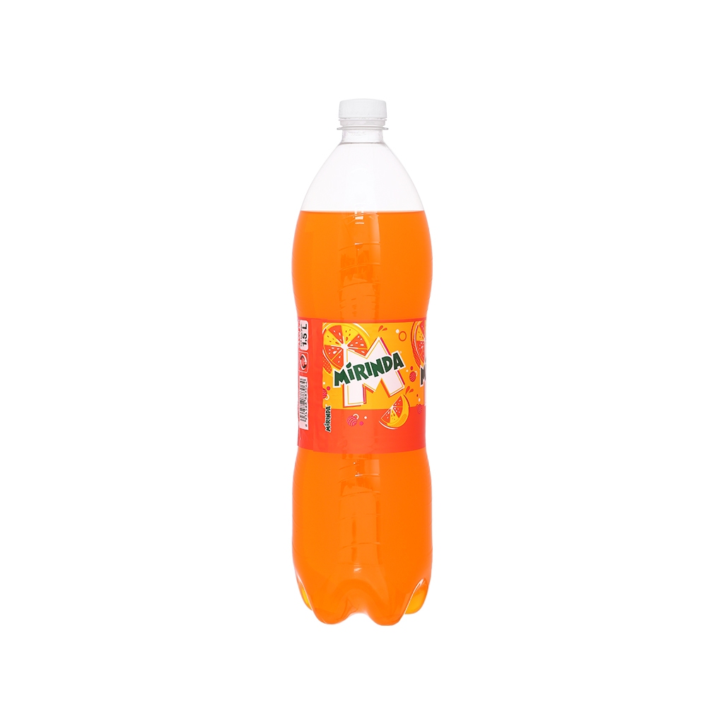 Thùng 12 Chai Nước ngọt Mirinda hương cam chai 1.5 lít