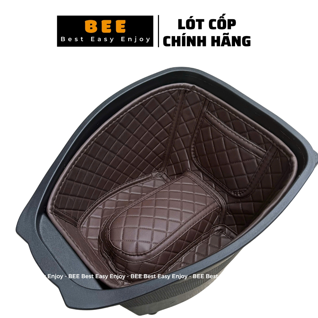 Lót cốp da xe máy LAMBRETTA X125 X300 G350 các dòng X-Series G-Series chất liệu da cao cấp có may tú