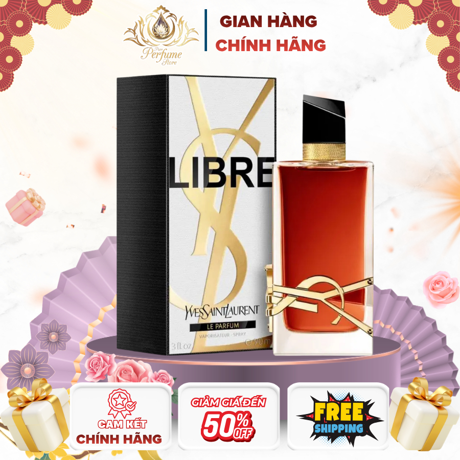 [Chính Hãng] Nước Hoa Nữ YSL Libre Le Parfum – Hương Ấm Sang Trọng, Quyến Rũ Full Box