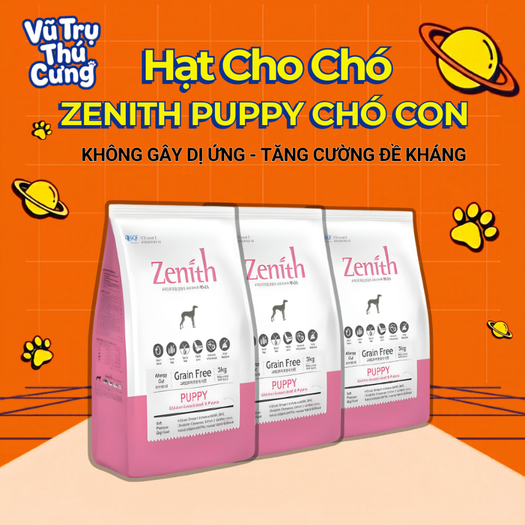 Hạt mềm Zenith Puppy cho Chó con