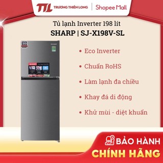 Sj-x198v-sl | sj-x215v-sl | sj-x270v-sl - tủ lạnh inverter sharp sj-x198v-sl | sj-x215v-sl | sj-x270v-sl