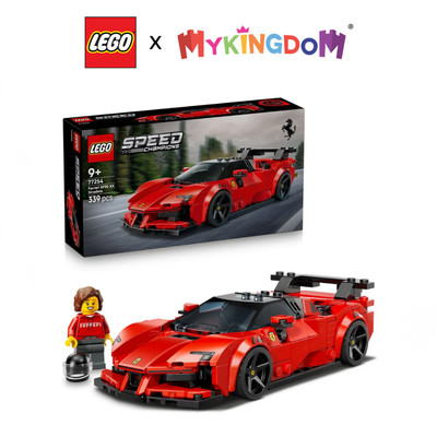 Đồ Chơi Lắp Ráp Siêu Xe Ferrari SF90 XX Stradale LEGO SPEED CHAMPIONS 77254 (339 chi tiết)