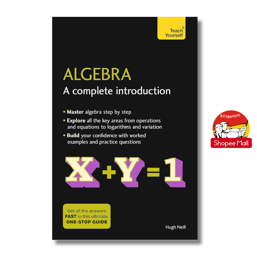 Sách - Teach Yourself Algebra: A Complete Introduction by Hugh Neill | Mathematics / Ngoại văn