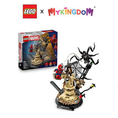 Đồ Chơi Lắp Ráp Spider-Man Đối Đầu Sandman Và Venom LEGO SUPERHEROES 76334