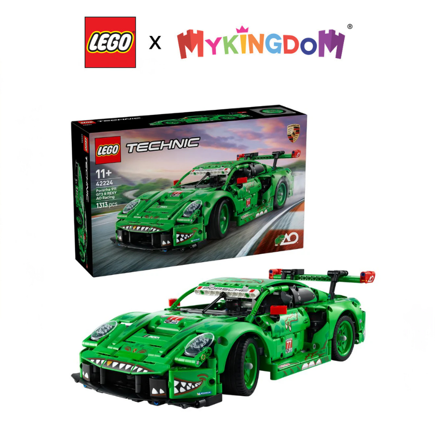 Đồ Chơi Lắp Ráp Xe Đua Porsche 911 GT3 R REXY AO LEGO TECHNIC 42224 (1313 chi tiết)