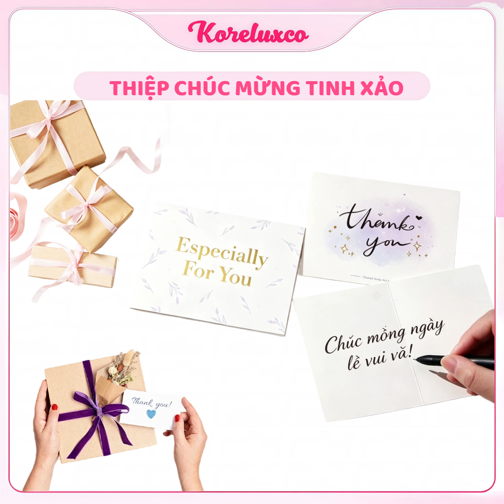 thiệp cảm ơn, thiệp chúc mừng, thiệp, thiệp quà tặng