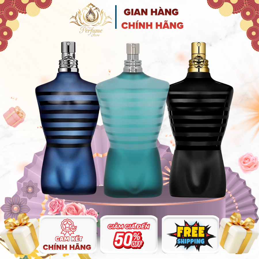 Nước Hoa Nam Jean Paul Gaultier Le Male – Elixir / Ultra Male / Le Male Le Parfum, Hương Nam Tính Qu