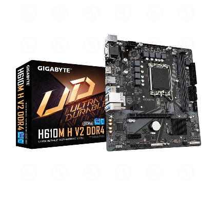 Main Gigabyte H610M H V2 (Socket 1700, HDMI+VGA DDR4 M2) - HÀNG CHÍNH HÃNG