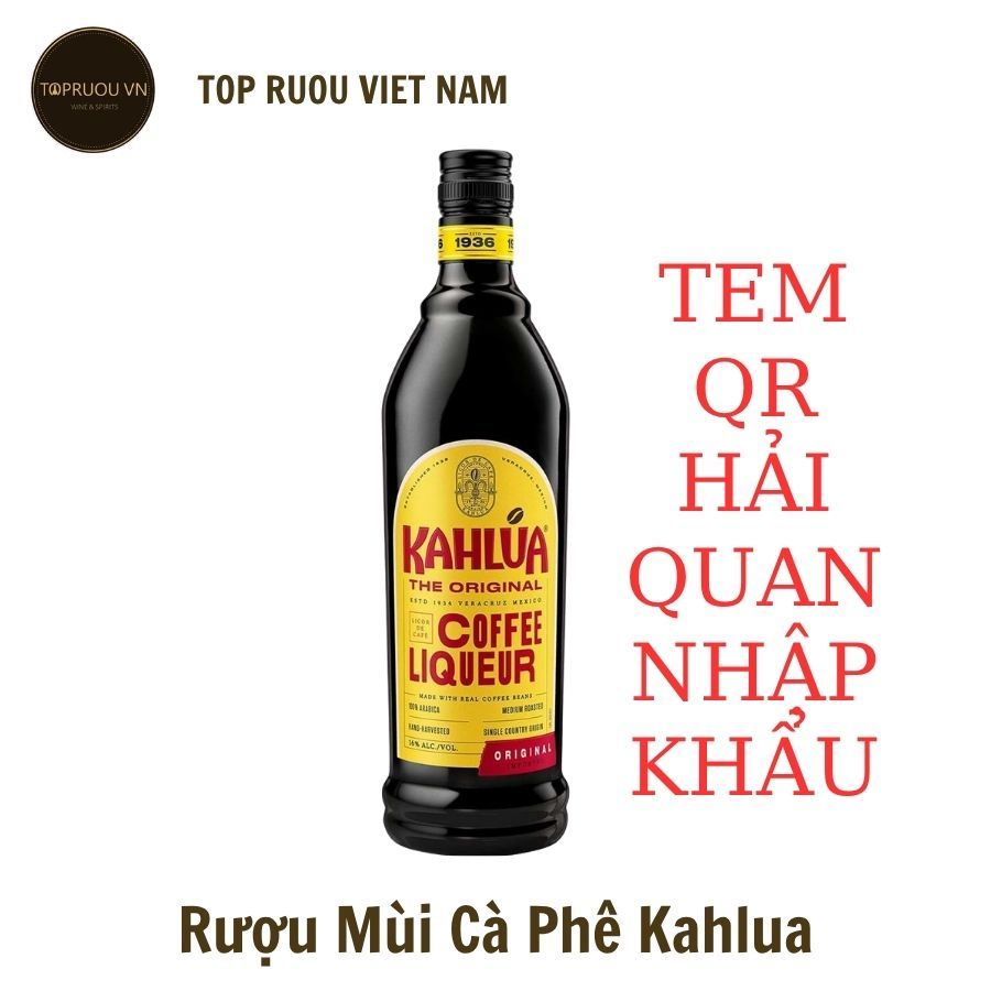 [Top Ruou] Rượu Mùi Cà Phê Kahlua - Vang Pháp Bordeaux Family 1839 - 1970