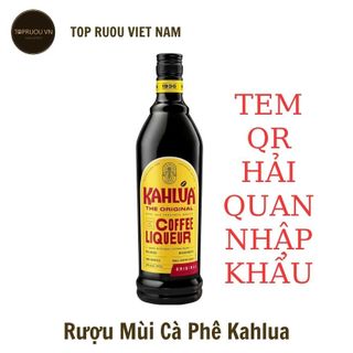 [Top Ruou] Rượu Mùi Cà Phê Kahlua Chính Hãng