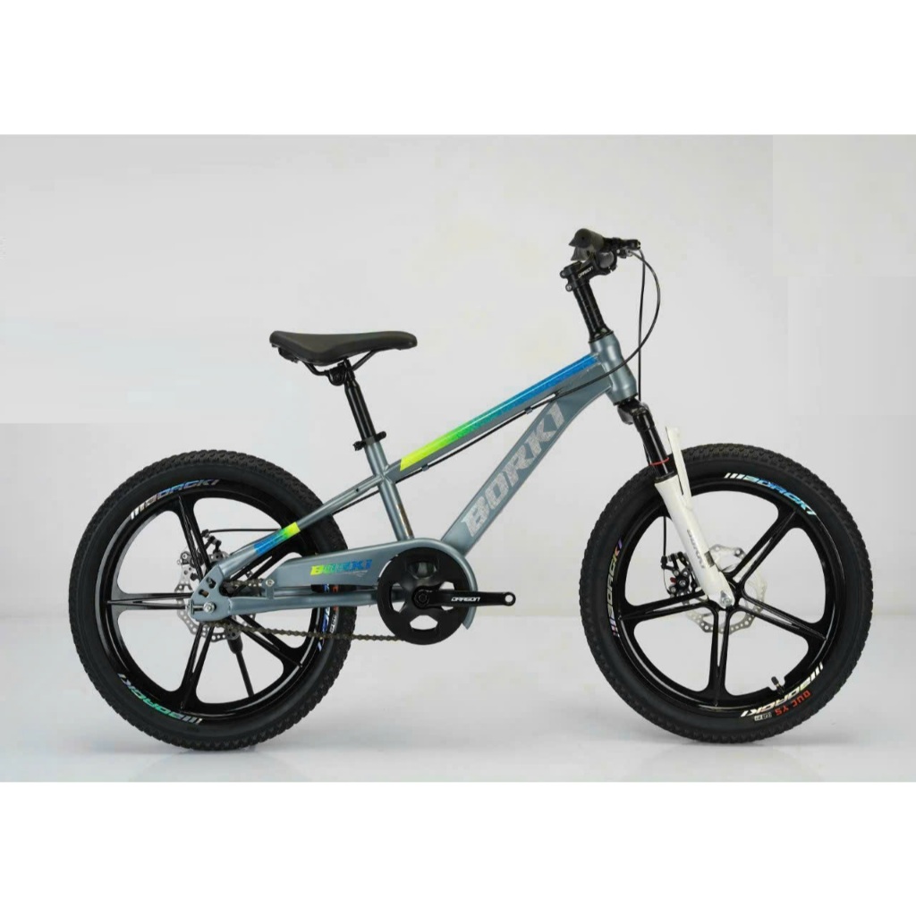 XE ĐẠP ĐỊA HÌNH BÁNH ĐÚC 2 PHANH ĐĨA BORKI SIZE 18-20-22- NHẬP KHẨU CHÍNH HÃNG