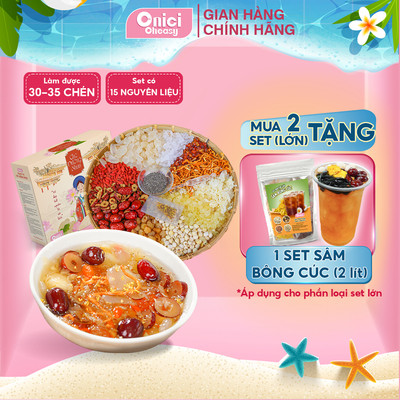 Hộp chè dưỡng nhan 15 nguyên liệu thượng hạng Bếp Của Mẹ ONICI 700gr