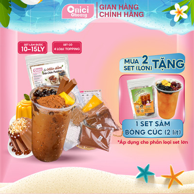 Set milo dầm Bếp Của Mẹ Onici - hương vị thơm ngọt đầy hấp dẫn