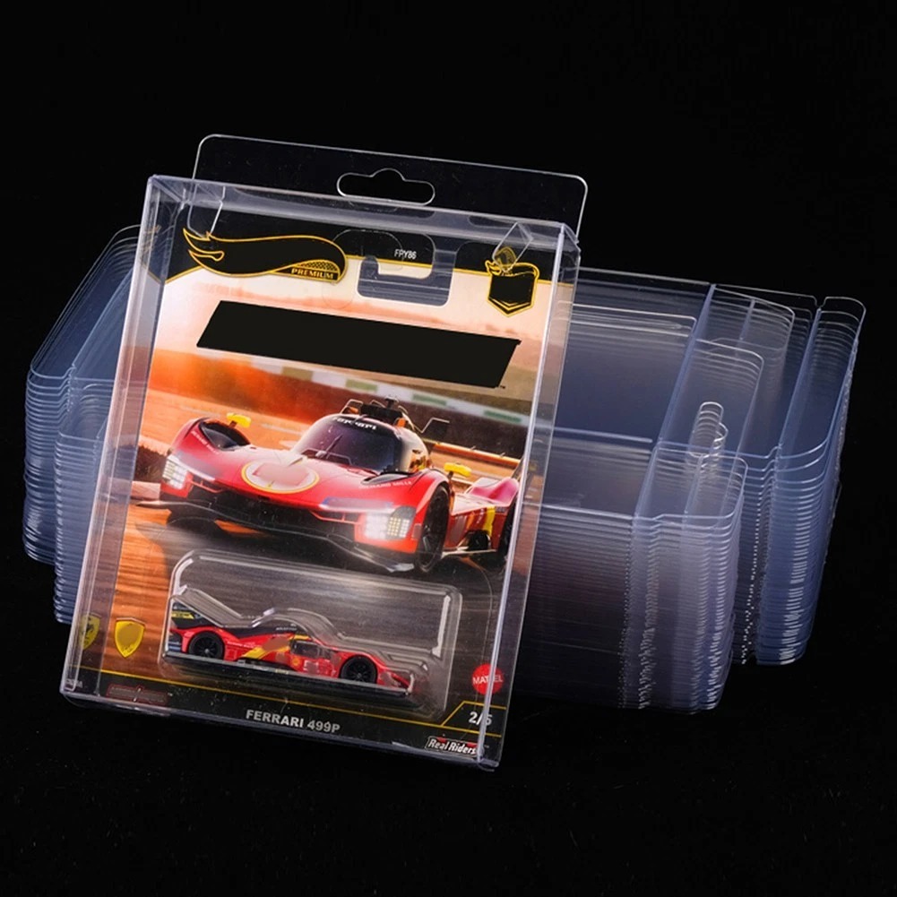 Hộp bảo vệ nhựa Pvc đựng Hotwheels premium hộp đựng card tỉ lệ 1:64 PVC_HW