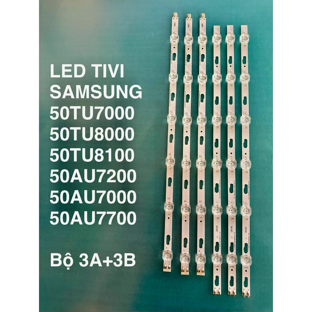 LED TIVI SAMSUNG 50TU7000 50TU8000 50TU8100 50AU7200 50AU7000 50Au7700  Mới 100% Bộ 3A+3B
