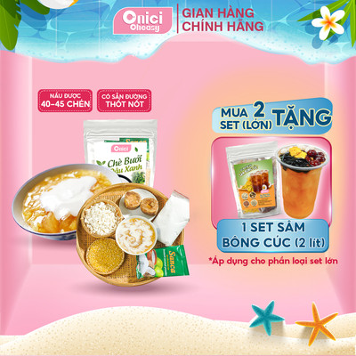 Set chè bưởi An Giang Bếp Của Mẹ Onici nguyên liệu nấu 40-45 chén