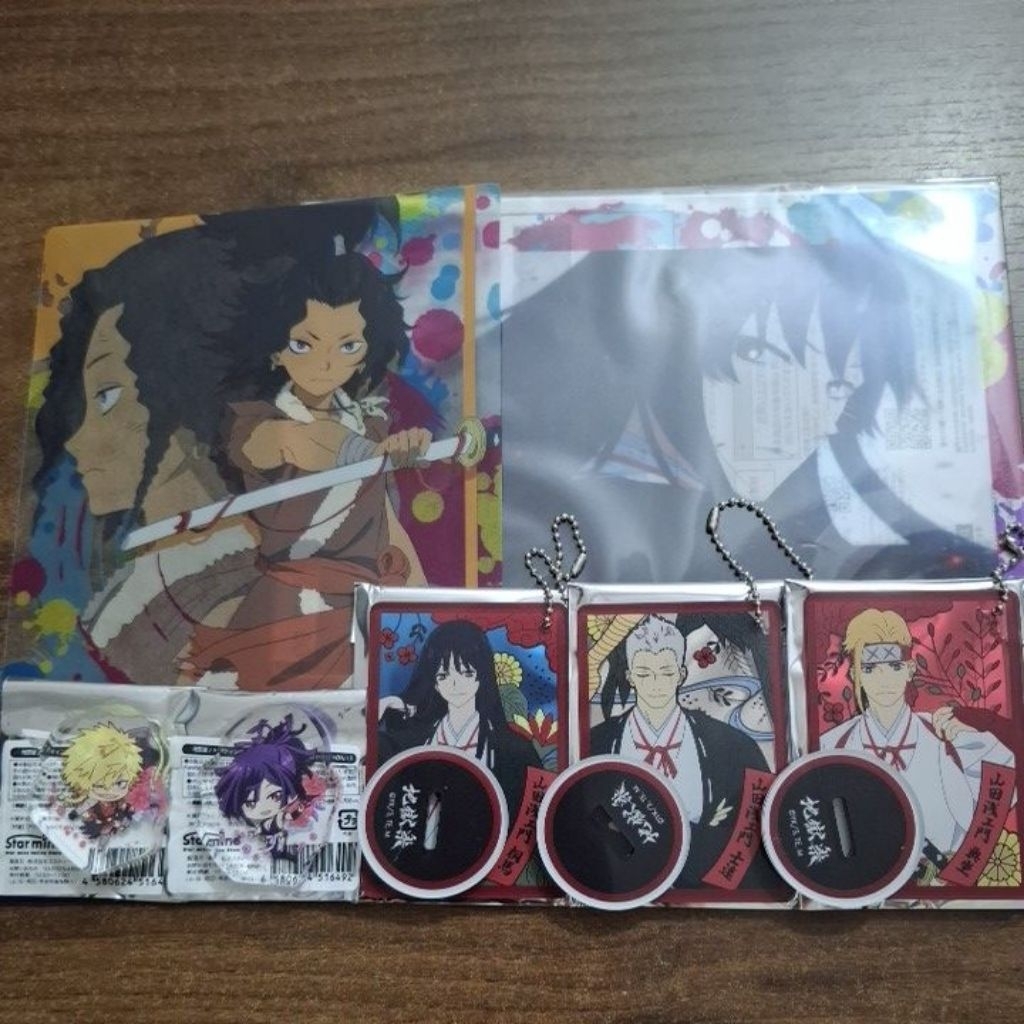 Tổng hợp goods, móc khóa, standee Jigokuraku
