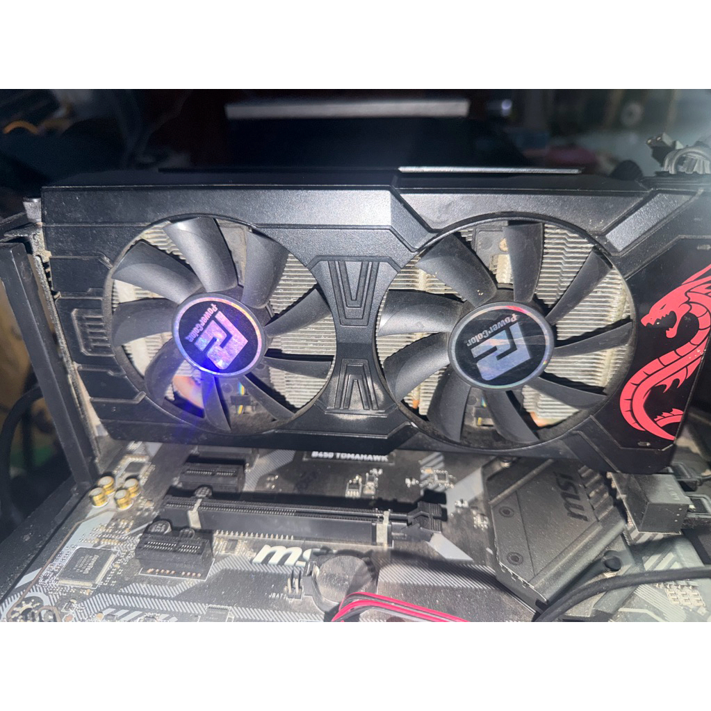 Card Màng Hình Radeon Rx 570 8gb Full cổng
