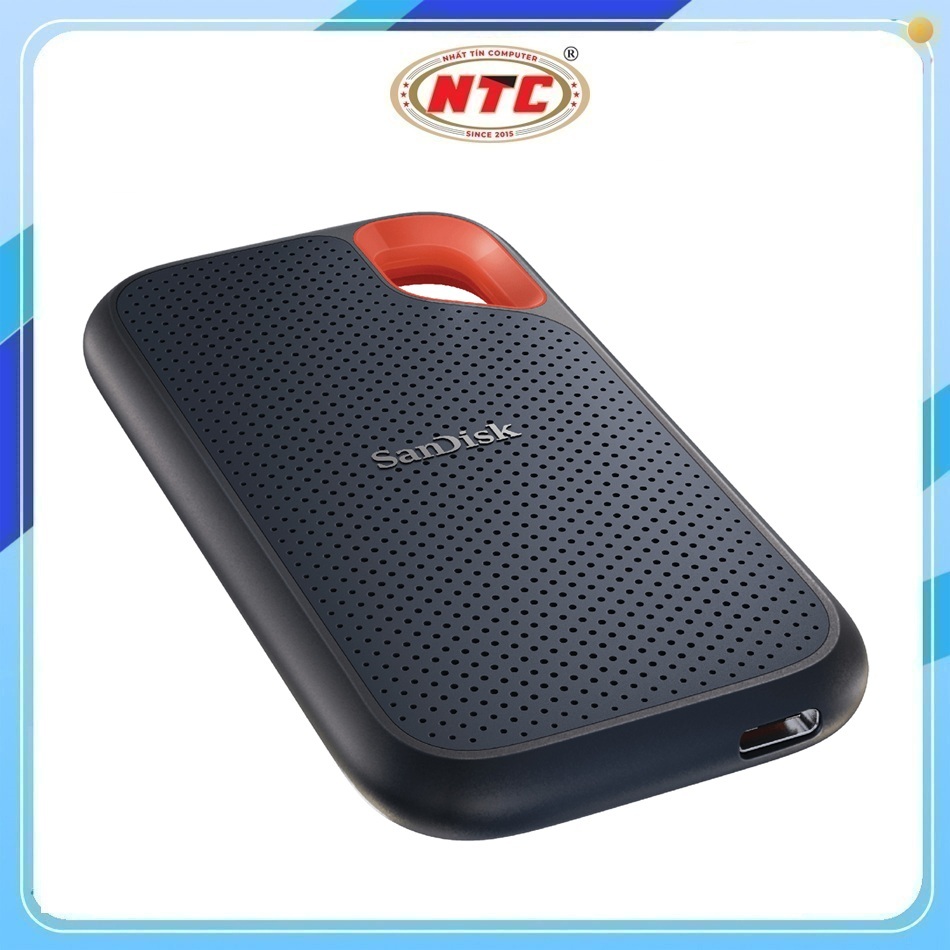 Ổ cứng di động External SSD Sandisk Extreme V2 E61 4TB USB 3.2 Gen 2 1050MB/s (Đen)