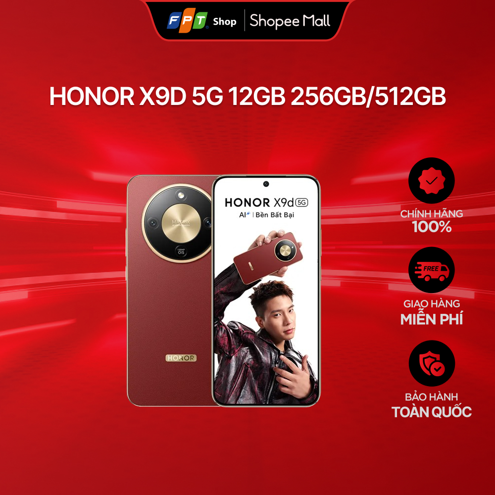 Điện thoại Honor X9d 5G 12GB 256GB/512GB