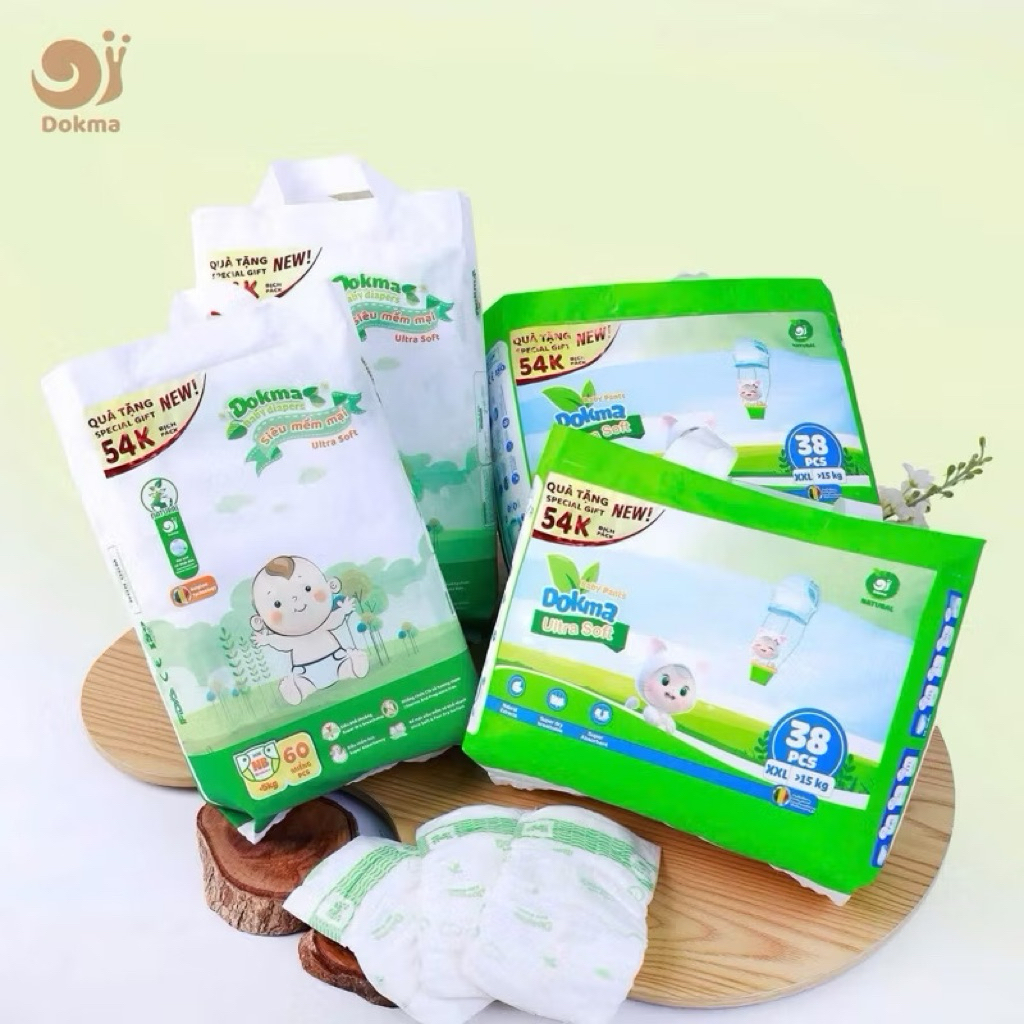 [Xả kho] Bỉm quần Dokma eco cho bé