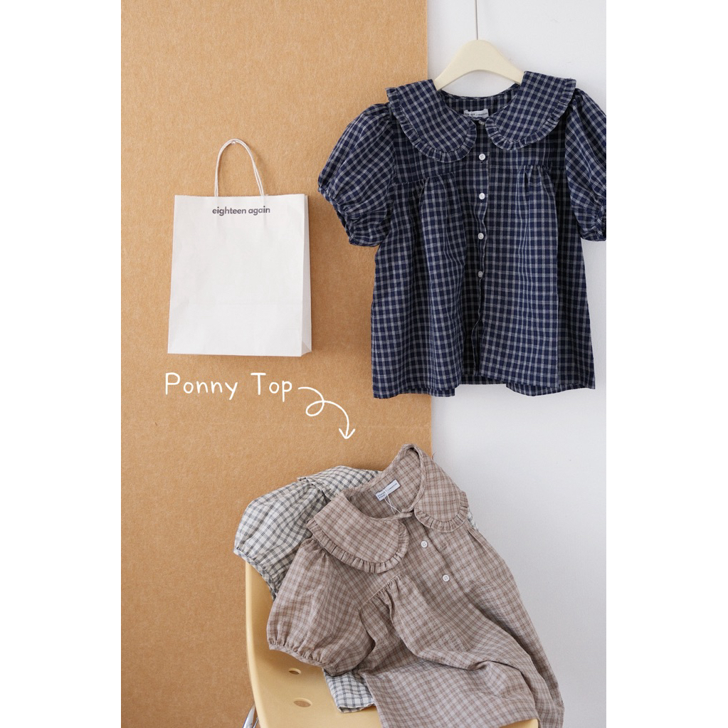 Áo babydoll hoa nhí Pony Top ୨୧ 𝐁𝐲 𝐄𝐢𝐠𝐡𝐭𝐞𝐞𝐧 𝐀𝐠𝐚𝐢𝐧