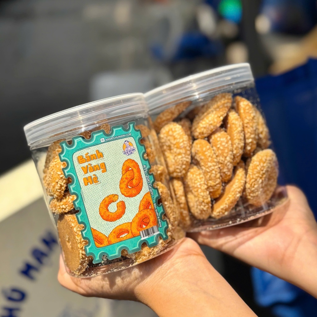 Bánh Vòng Mè - Ăn Vặt Chú Mạnh