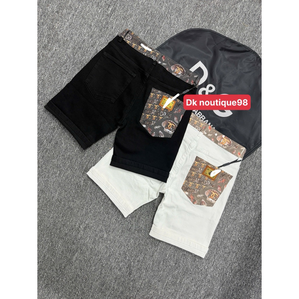 Quần short jean 2 màu hoạ tiết túi cạp điểm nhấn nổi bật,thiết kế trẻ trung,phom dáng skiny cực đẹp,