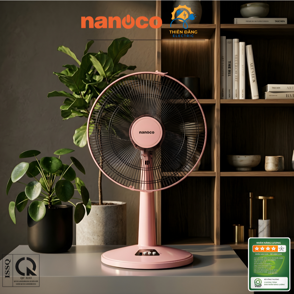 QUẠT LỬNG CƠ NANOCO 47W, NLF1625 BH24th