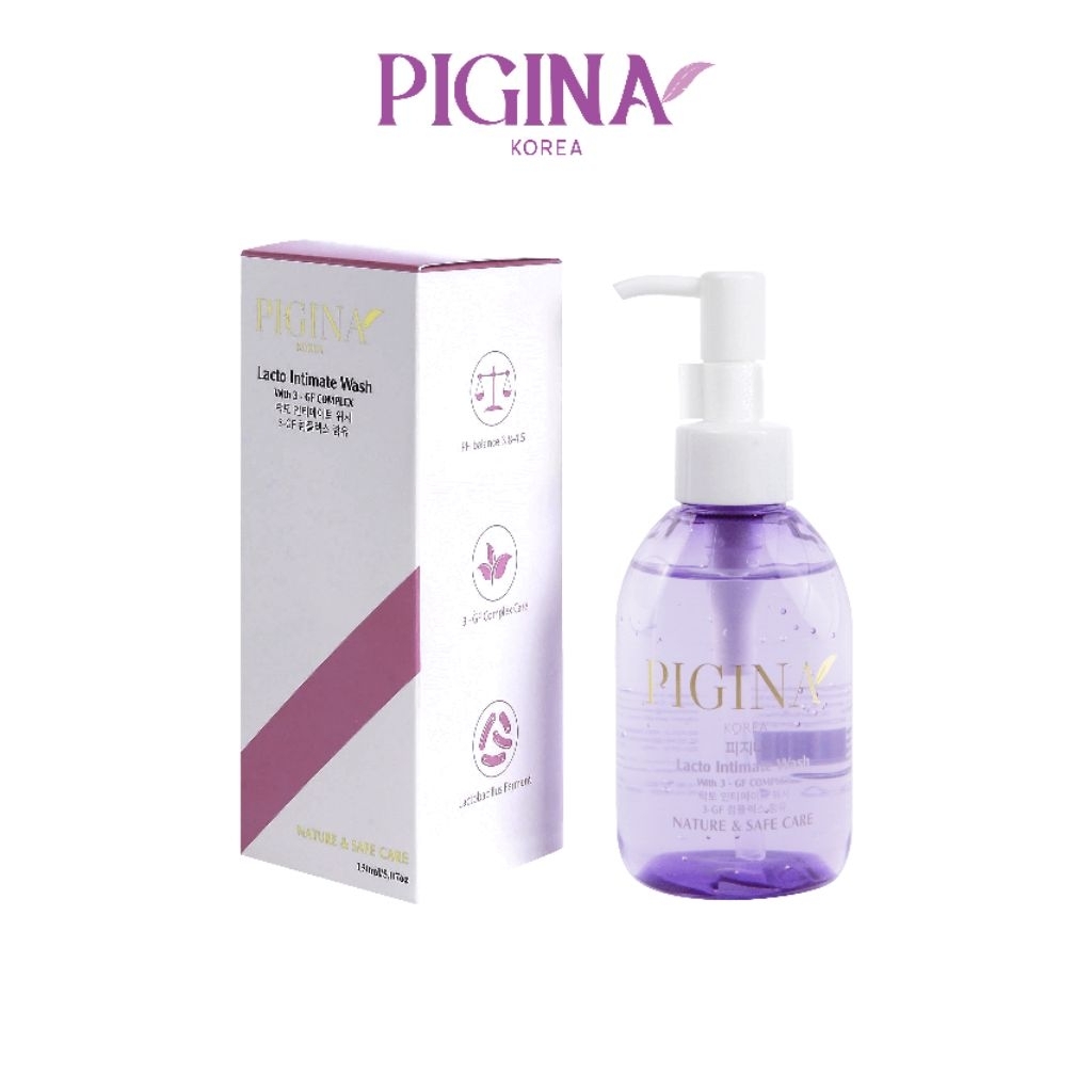 Dung dịch vệ sinh phụ nữ Pigina - Pigina Lacto Intimate Wash