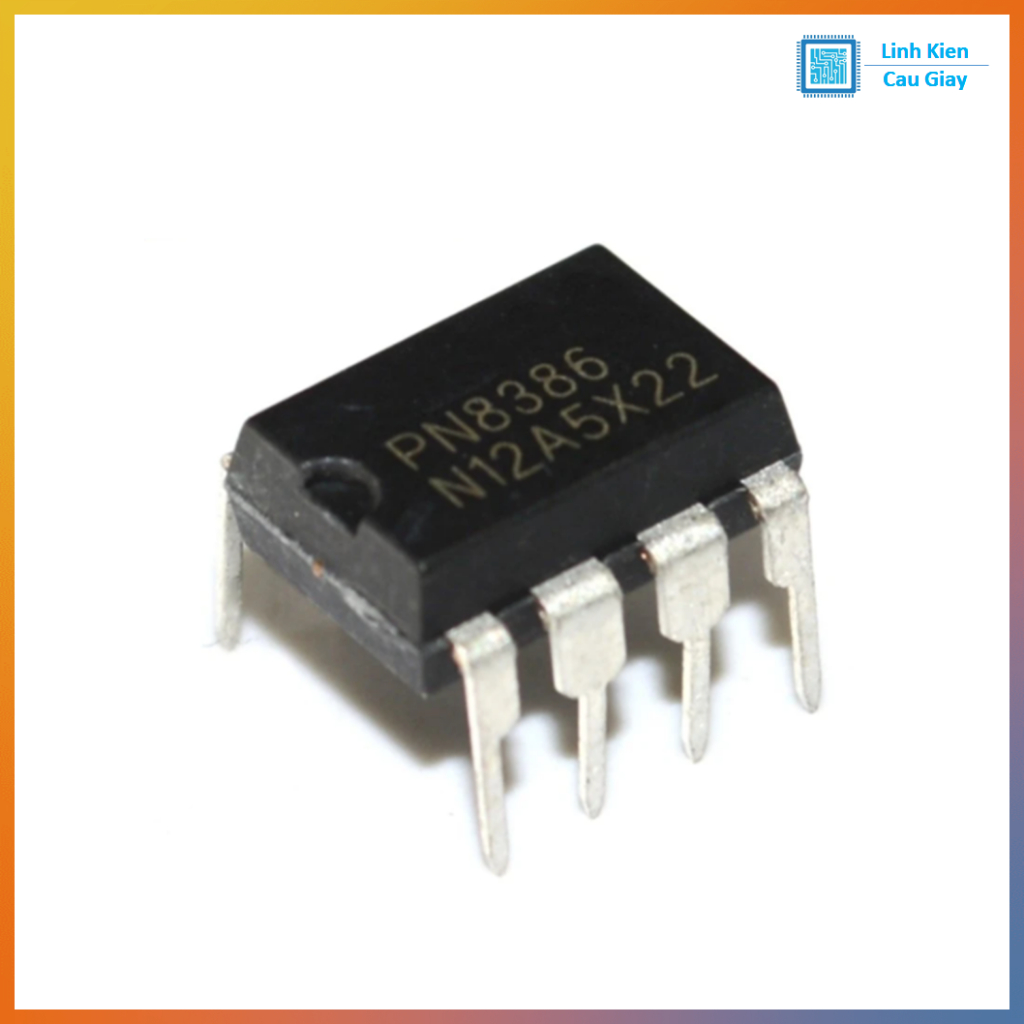 Linh kiện IC nguồn xung PN8386 chân cắm DIP8