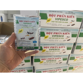 Bột Phấn Kiến Vipesco Dùng Trong Gia Dụng Gói 50g dùng trong gia đình, chậu hoa cây cảnh có kiến